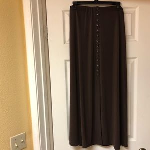 Vintage Black or Brown Skirt, Macy's Look Alike